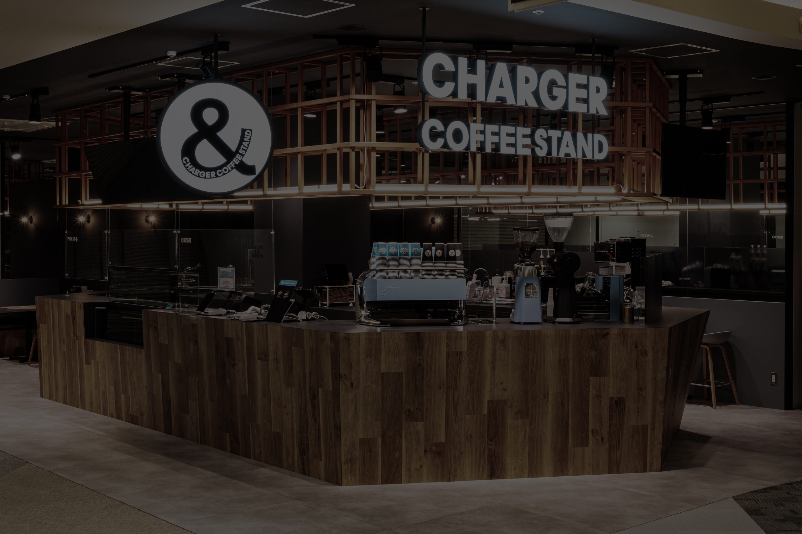 CHARGER COFFEE STAND